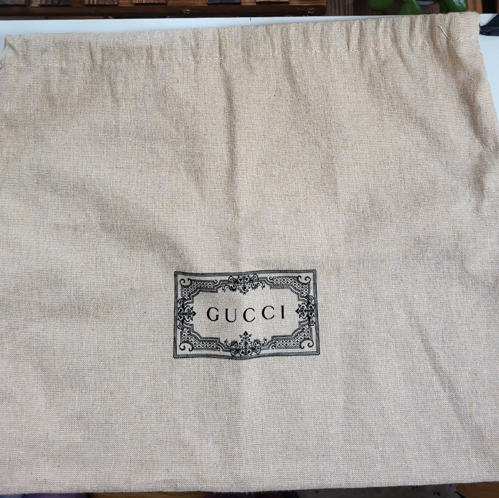 $3 start Authentic GUCCI dust cover